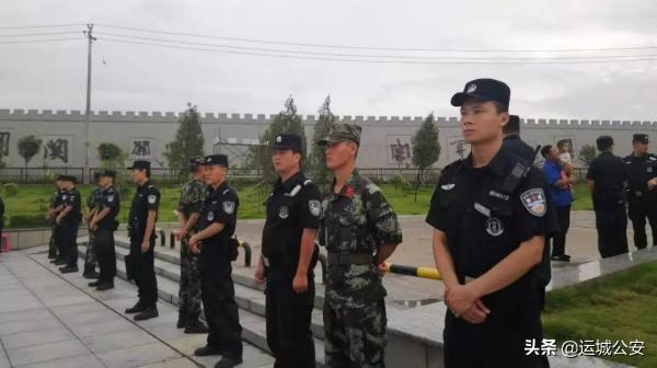 运城市公安局完成世界跆拳道联盟示范团专场展演安保